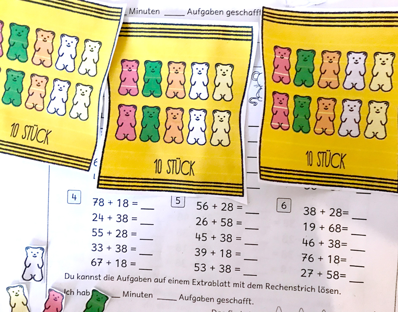 Gummibaerchenspiel-Mathe-lernen-Rechnen-lernen-Grundschule-Lernen-mit-Kindern-Homeschooling-mit-Zehnern-rechnen-spielerisch-kernen-Kleine-Geschichten-04