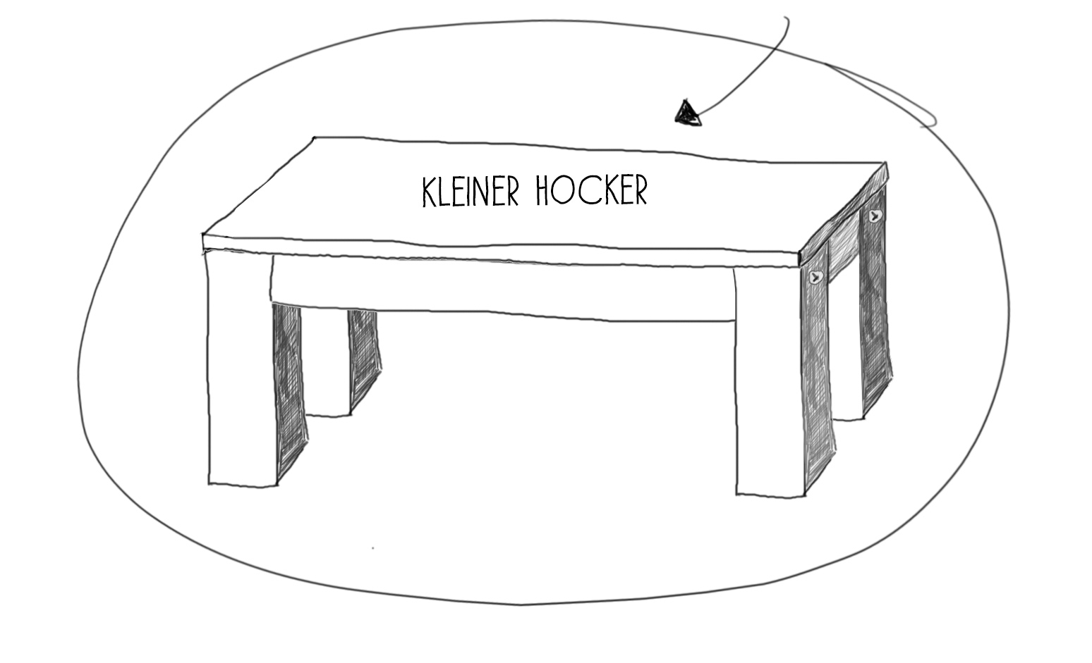 Kinderhocker - Kindertritt - selber bauen - Bauanleitung kleiner Hocker - kleine Geschichte